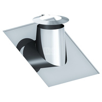 Przejście przez dach 26st. - 35st. z płaszczem ołowianym i kołnierzem fi100/150mm