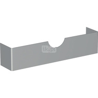 Pokrywa dolna, do modułu sanitarnego Geberit Monolith do bidetu: Średnioszary Perlglimmer