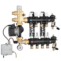 Zespół regulacyjny – regulacja stałotemperaturowa - bez skrzynki. 10 wyjść