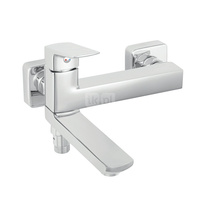 VITTO VerdeLine bateria wannowa, składana wylewka, chrom