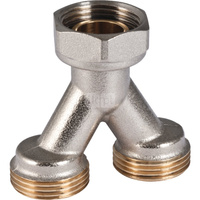 Rozdzielacz przepływu Geberit z Eurokonus: G3/4" niklowany