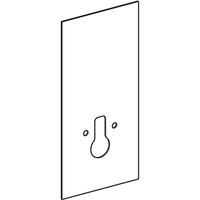 Okładzina przednia do modułu sanitarnego Geberit Monolith do wiszącej miski WC, 101 cm, szerokość mocowania WC 18 cm: Lava / Szkło