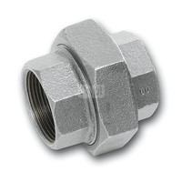 Śrubunek SANHA 330# trzyczęściowy, żeliwo (ocynk galwaniczny/elektrolityczny) (ocynk), 1 1/4'' (GW)