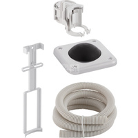 Pneumatyczny przycisk uruchamiający WC Geberit, nożny, Sigma 8cm, podłogowy