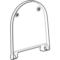 Pokrywa deski sedesowej do Geberit AquaClean Sela: Biały-alpin