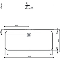 ULTRAFLAT S BRODZIK 180X80 BC SAND