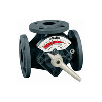 Zawór trójdrogowy mieszający z przepustnicą DN80