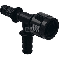 Trójnik GEBERIT Mepla PVDF 20 mm (końcówka wciskowa x końcówka wciskowa x masterfix)