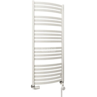 Grzejnik drabinkowy Concept By TERMA Sydney, podłączenie SX, wym. 960 x 600 mm, kolor biały drogowy RAL9016, moc 509W