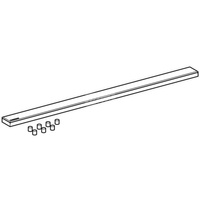 Pokrywa Geberit ze stali nierdzewnej, do rynny zbiorczej: L=100cm, Szczotkowany