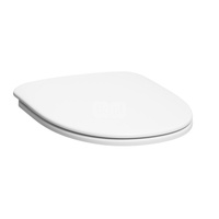 Deska sedesowa Koło Solo, mocowanie od dołu, wysokość 5 cm: Wolne opadanie=Nie, Zawiasy wypinane=Nie, Materiał zawiasów=Metal, Biały / Błyszczący