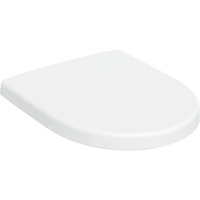 Deska sedesowa Geberit Renova Plan, mocowanie od dołu: Wolne opadanie=Nie, Mocowanie=Od dołu, Biały / Błyszczący