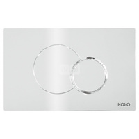 Przycisk uruchamiający Koło Eclipse 2 do spłukiwania dwudzielnego: Chromowany