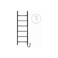 Grzejnik elektryczny (suszarka) INSTAL-PROJEKT PRIMAVERA ELECTRO, wym. 1600/500 mm, kolor czarny mat, moc 120 W