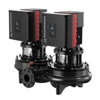 Pompa obiegowa GRUNDFOS TPED 125- 130/4 typu in-line z silnikiem znormalizowanym 50/60 Hz, moc silnika 5.5kW 10.15 A PN 16 1455 obr/min