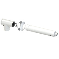 CONCEPT Zestaw powietrzno-spalinowy poziomy przez ścianę Ø 80/125 do kotłów kondensacyjnych