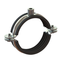 Obejma mocująca NICZUK EXPERT + SILIKON SIL-UPG 164-172 mm 168 (ocynk galwaniczny)