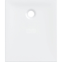 Brodzik prostokątny Geberit Nemea: 90x75x3.5cm, Biały / Błyszczący