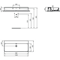 CONCA UMYWALKA 100 B/O OF
