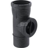 Czyszczak Geberit Silent-Pro 90' z okrągłym otworem rewizyjnym, d125