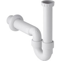 Syfon rurowy Geberit do zlewozmywaka, wylot poziomy: d=40mm, G=1 1/2″, Biały-alpin